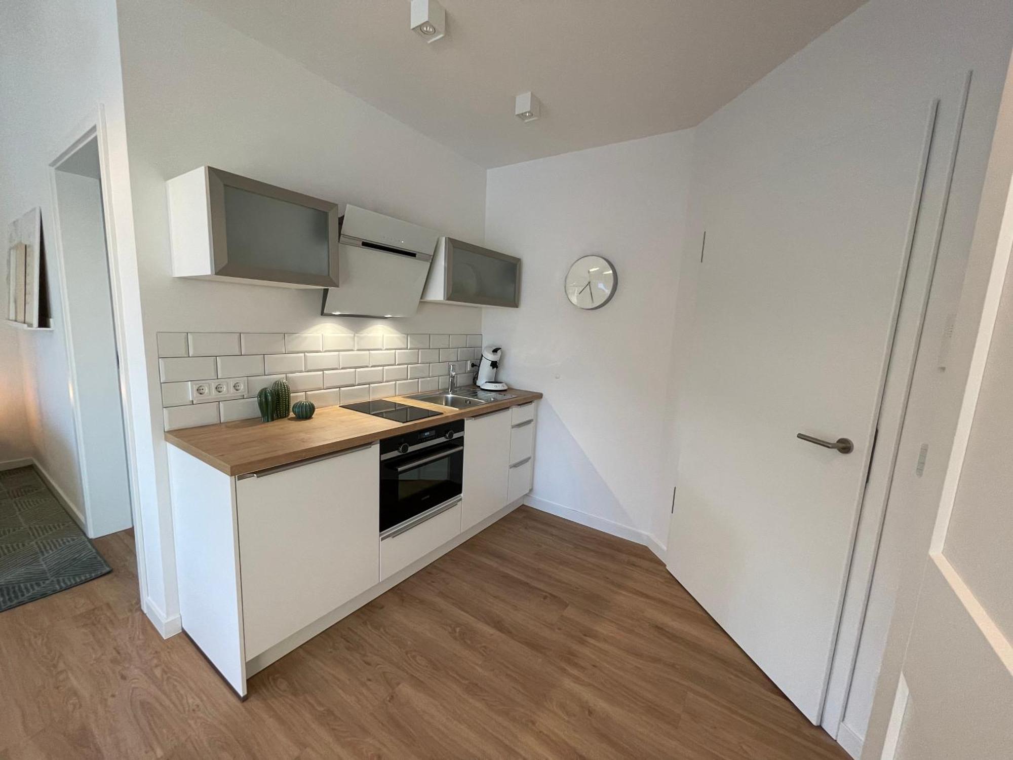 Moderne Neue Apartments Zum Wohlfuehlen Im Boardinghouse Bed & Butter Hasbergen Bagian luar foto