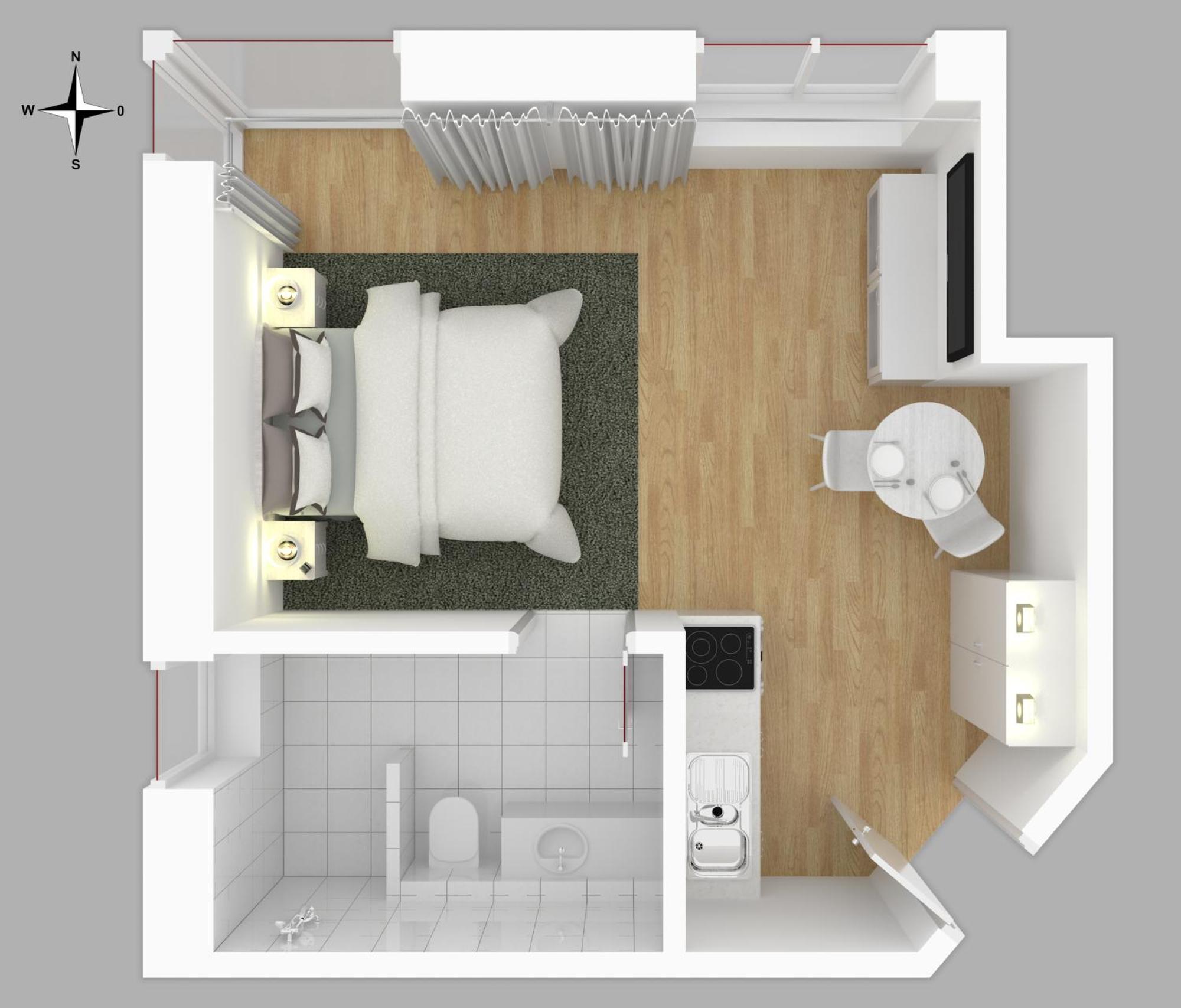 Moderne Neue Apartments Zum Wohlfuehlen Im Boardinghouse Bed & Butter Hasbergen Bagian luar foto